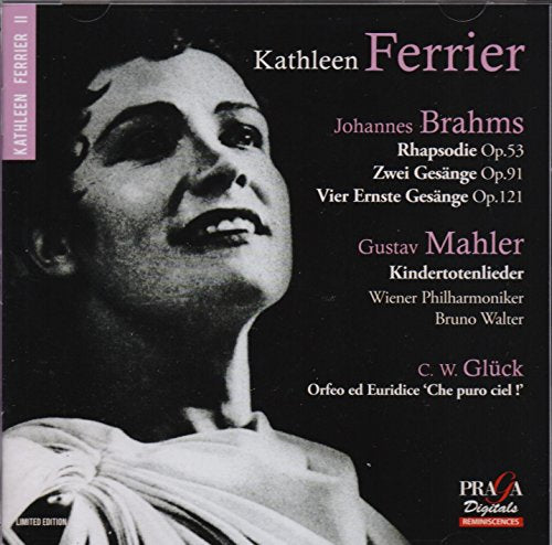 Kathleen Ferrier - Rhapsodie Kindertotenlieder [CD]