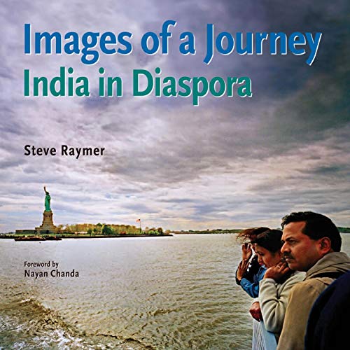 The image depicts a book cover. "Book cover with men on a boat, Statue of Liberty in the background."