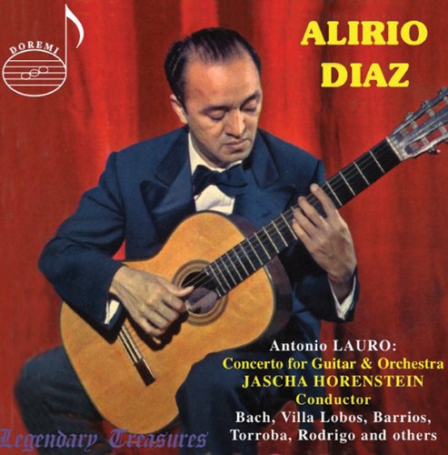 CD cover featuring a man in a tuxedo playing a guitar against a red curtain.