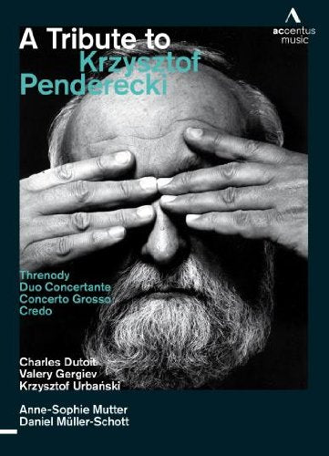 A DVD cover featuring a black-and-white photo of a man's face with hands covering his eyes.