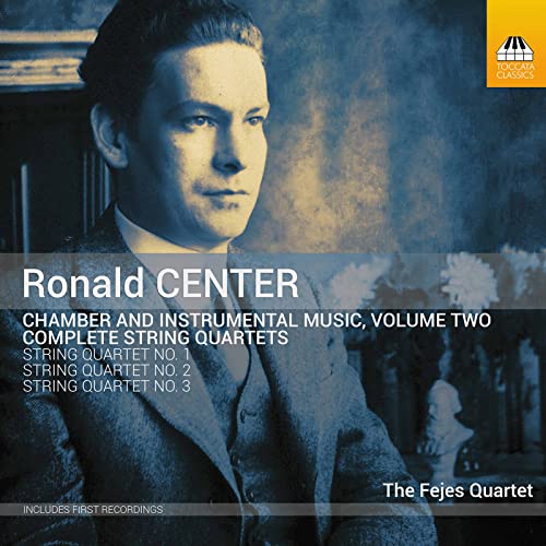 Fejes Quartet - Ronald Center: Chamber And Instrumental Music. Vol. 2 [CD]