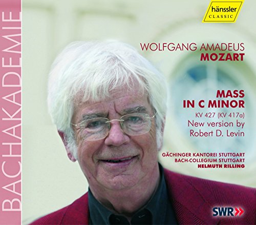 Levin Rilling Bach-collegium - Mozart: Mass in C minor, K427 'Great' [CD]