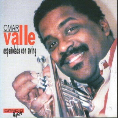 "CD cover featuring a man holding a trumpet, with text 'Omar Valle' and 'Espanolada con Swing'."