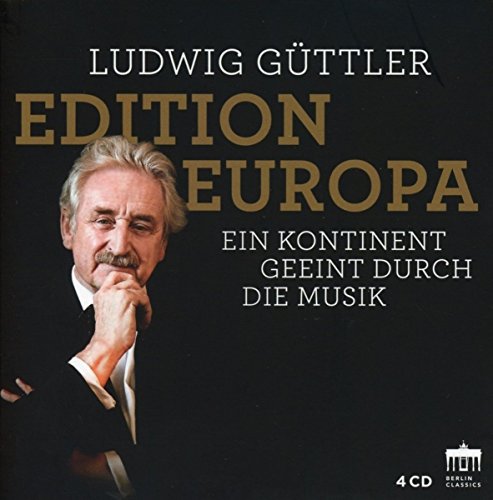 CD cover featuring Ludwig Guttler with gold and white text on a black background.