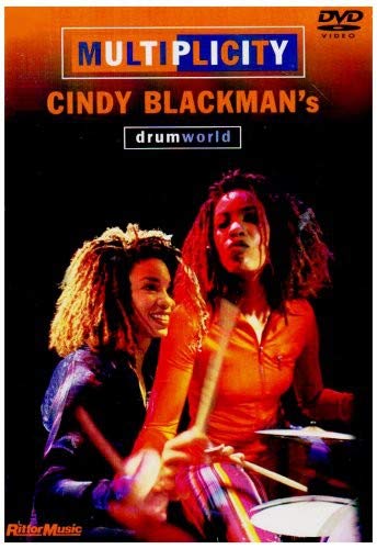 DVD cover featuring Cindy Blackman drumming with another woman, against a dark background.