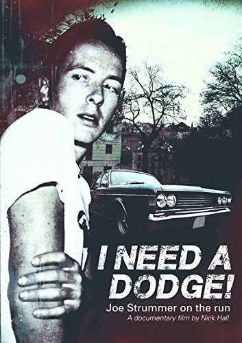 DVD cover featuring Joe Strummer with a Dodge car in the background.