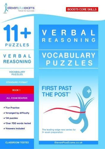 11+ Puzzles Vocabulary Puzzles Book 1 - 11+ Puzzles Vocabulary Puzzles Book 1