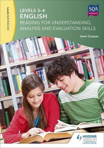 Jane Cooper - Levels 3-4 English: Reading for Understanding, Analysis and Evaluation Skills