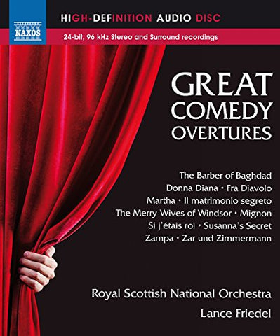 Various:Comedy Overtures [Royal Scottish National Orchestra, Lance Friedel] [NAXOS: NBD0043] [DVD AUDIO]