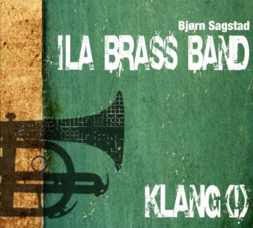 The image is a green album cover with a trumpet and white text.