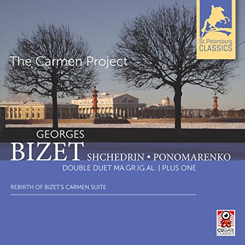 "CD cover with a building and trees, blue background, white and yellow text."