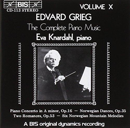 Edvard Grieg - Grieg: Complete Piano Works, Vol.10 [CD]