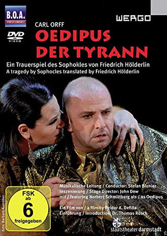 Oedipus Der Tyrann Darmstadt State Theat DVD