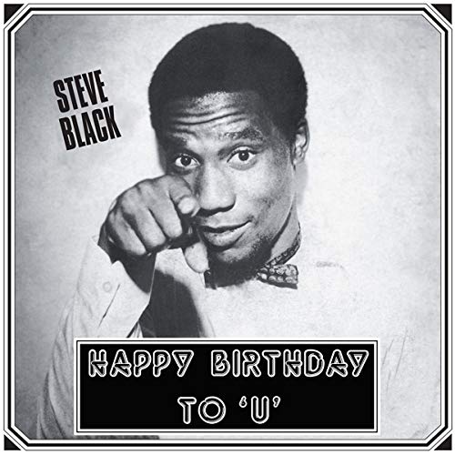 Steve Black - Happy Birthday To 'u' [VINYL]
