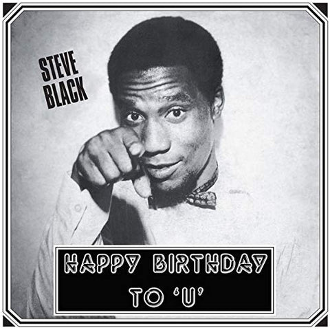 Steve Black - Happy Birthday To 'u'  [VINYL]