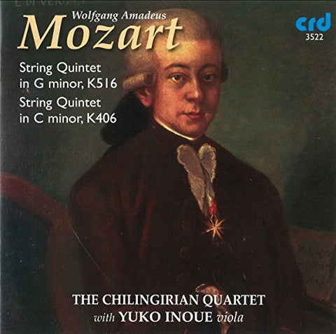 Chilingirian Quartet/inoue - Wolfgang Amadeus Mozart: String Quintets K516 & K406 [CD]