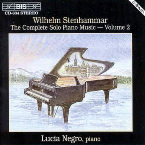 Lucia Negro - Stenhammer/Piano Sonatas 1-4 [CD]
