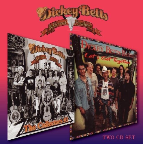 Dickey Betts CD set cover featuring two album covers with band photos.
