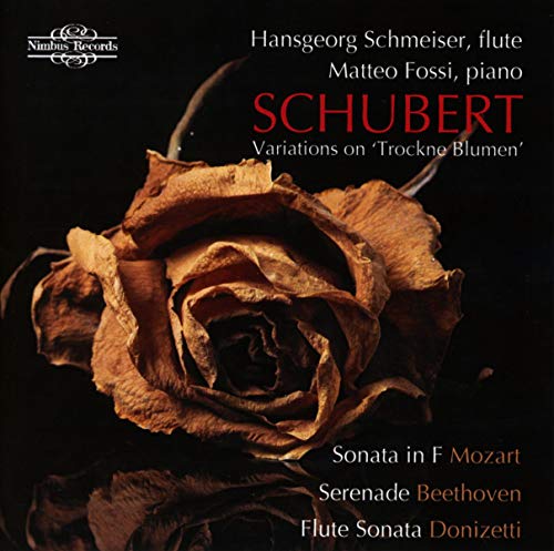 CD cover featuring a dried rose against a black background with white and red text.