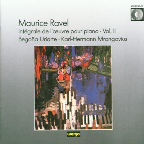 Pierce/ajemian/crispell - Ravel: Complete Piano Works, Intégrale de l'oeuvre pour piano, Vol.2 [CD]