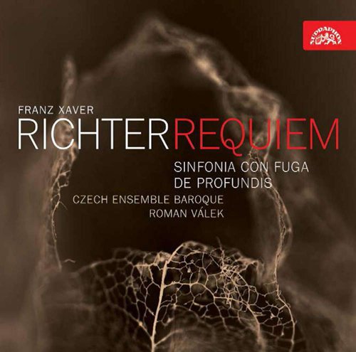 A CD cover with a leafy image and text "Franz Xaver Richter Requiem".