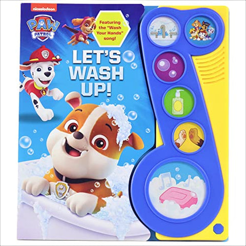 Nickelodeon PAW Patrol: Let's Wash Up! Sound Book