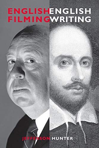 Book cover with black and white portraits of two men and title "English Filming, English Writing".