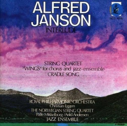CD cover art featuring a mountain landscape with pink and blue sky.