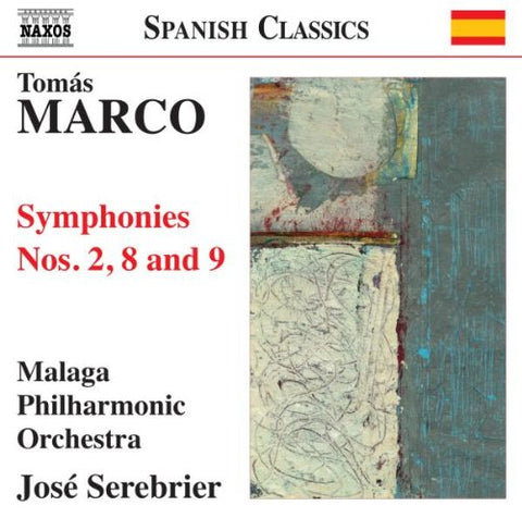 Malaga Pojose Serebrier - Marco: Symphonies Nos. 2/ 8/ 9 (Naxos: 8.572684) [CD]