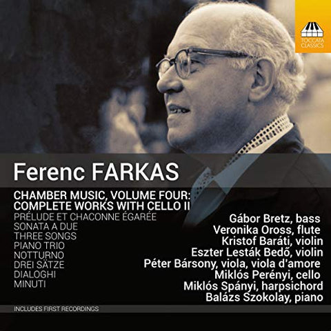 Various - Ferenc Farkas: Chamber Music Vol. 4, Works with Cello II [CD]