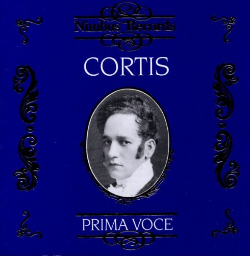 "Blue album cover with black and white portrait of a man, ornate designs."