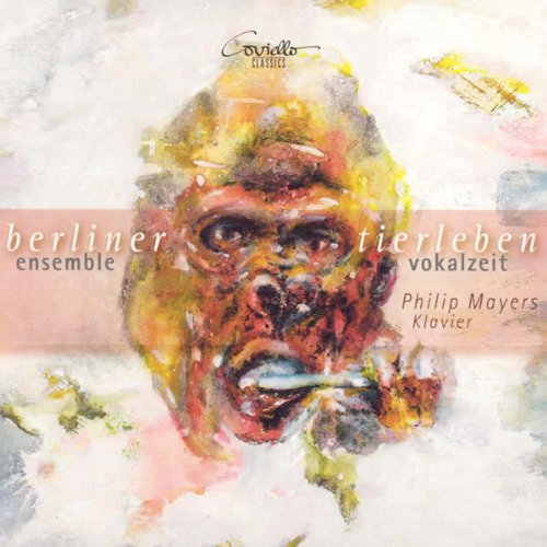 "CD cover with abstract watercolor painting of a man's face and text overlays."