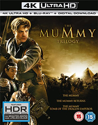 The Mummy Trilogy [4K ultra HD + Blu-ray] [2017] Blu-ray