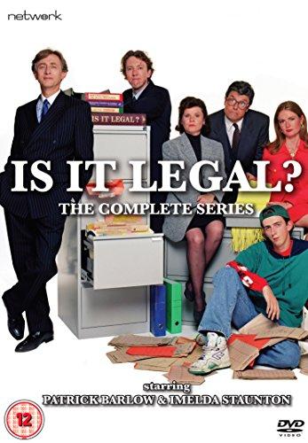 "Image shows DVD cover for 'Is It Legal? The Complete Series' with six actors."
