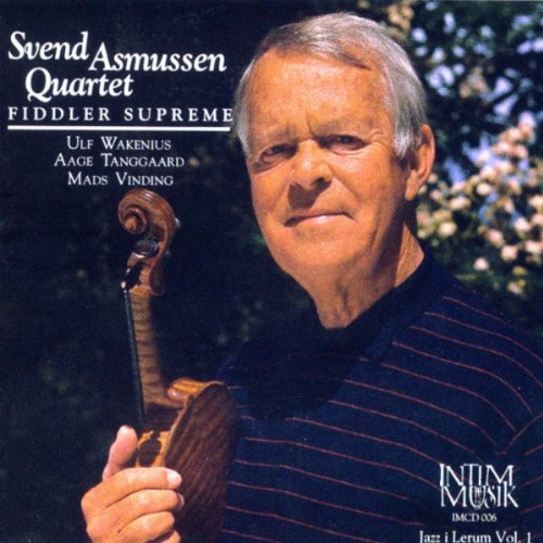 CD cover featuring a man holding a violin, outdoors with trees in the background.