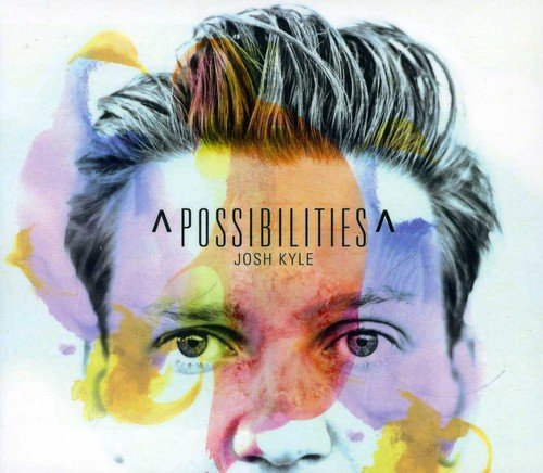 Album cover with a man's face and colorful abstract splashes around it.