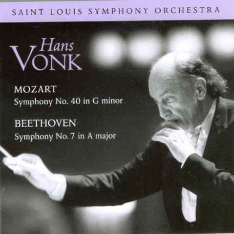 Mozart/Beethoven - Symphony No. 40/Symphony No. 7 (Vonk, St. Louis So) Audio CD