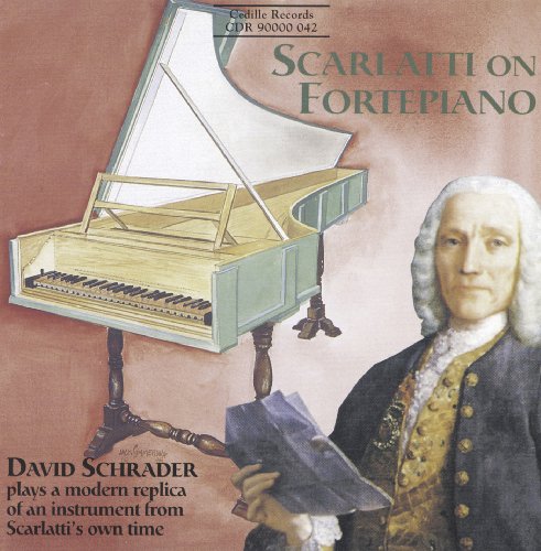 CD cover with illustration of harpsichord and portrait of man in 18th-century attire.