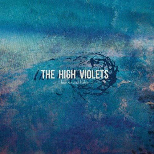 The image is a blue-toned album cover with white text and a black nest silhouette.