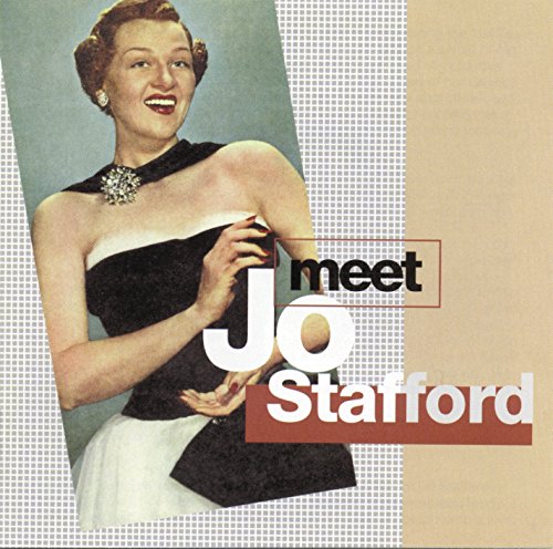 "CD cover featuring a vintage portrait of singer Jo Stafford."