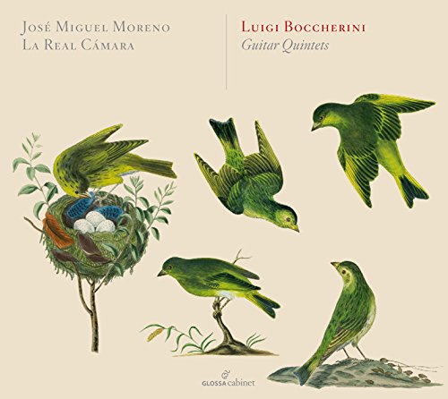 Jose Miguel Moreno; La Real Ca - Luigi Boccherini - Guitar Quintets G 451 & G 448 [CD]