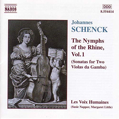 Littlenappervoix Humaines - Schenck: The Nymphs of the Rhine, Vol 1 (Sonatas for Two Violas da Gamba) [CD]