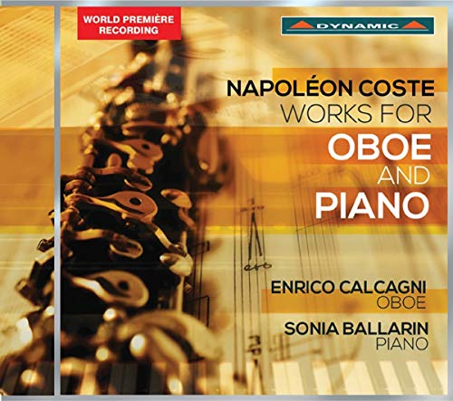 Calcagni/ballarin - Coste:Works For Oboe Piano [CD]