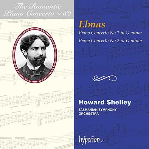Howard Shelley Tasmanian Symphony Orchestra - Elmas: Piano Concertos (Hyperion Romantic Piano Concerto 82) [CD]