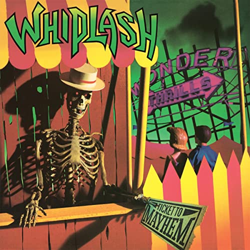 Whiplash - Ticket To Mayhem [180 gm LP Coloured Vinyl] [VINYL]