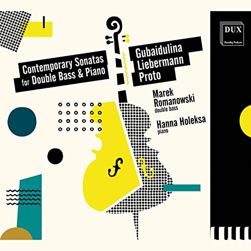 Marek Romanowski - Contemporary Sonatas For Double Bass And Piano [CD]