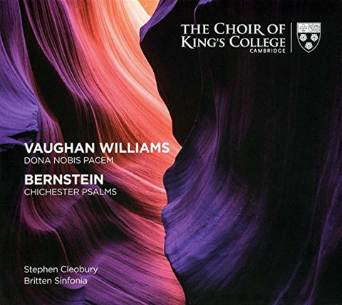 Britten Sinfonia - Vaughan Williams: Dona Nobis Pacem/Bernstein: Chichester Psalms [CD]