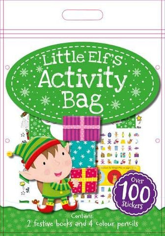 Little Elf's Activity Bag (Sticker Colouring Grab Bag)