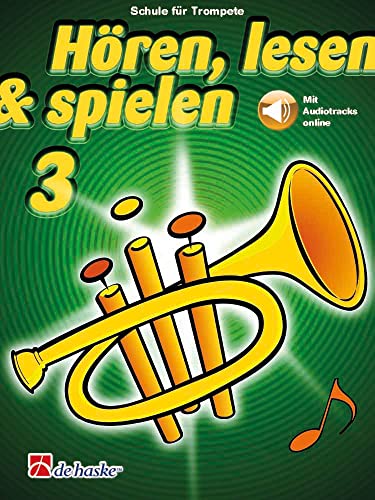 JAAP KASTELEIN : HOREN, LESEN & SPIELEN 3 TROMPETE BB - RECUEIL + ENREGISTREMENT(S) EN LIGNE