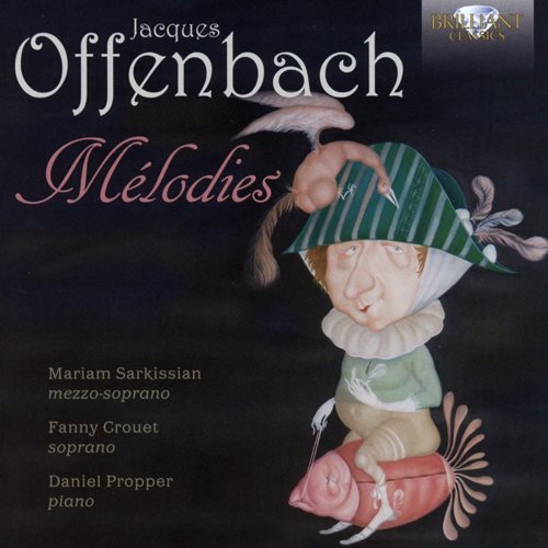 "CD cover featuring a man in 18th-century attire holding a fish, dark background."
